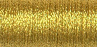 002J Japan Gold - Kreinik #4 Braid, Thread & Floss, Thread & Floss, The Crafty Grimalkin - A Cross Stitch Store