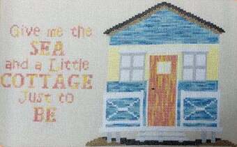 Cottage by the Sea - Barefoot Needleart - Cross Stitch Pattern, Needlecraft Patterns, The Crafty Grimalkin - A Cross Stitch Store