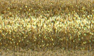 002 Gold - Kreinik Blending Filament, Thread & Floss, Cross-Stitch Thread, The Crafty Grimalkin - A Cross Stitch Store