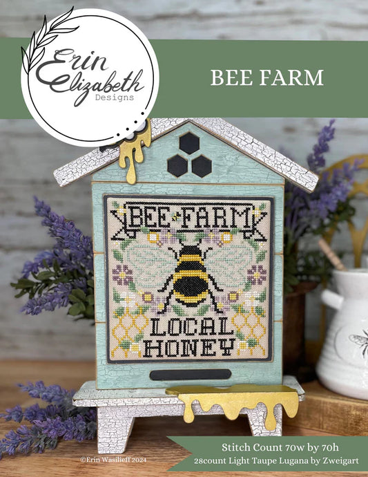 Bee Farm by Erin Elizabeth Designs - Cross Stitch Pattern