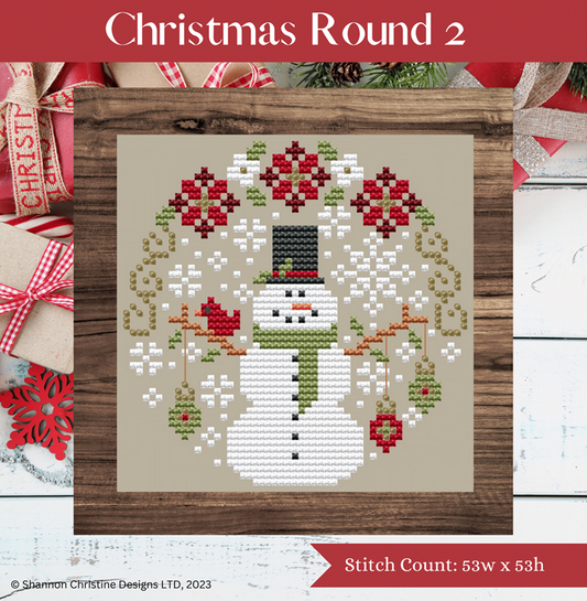 Christmas Round 2 - Shannon Christine Designs - Cross Stitch Pattern