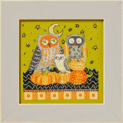 Autumn Owls - Mill Hill - Debbie Mumm Kit, Needlecraft Kits, Needlecraft Kits, The Crafty Grimalkin - A Cross Stitch Store