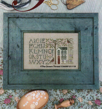 Simply Spring - The Drawn Thread - Cross Stitch Pattern, Needlecraft Patterns, Needlecraft Patterns, The Crafty Grimalkin - A Cross Stitch Store