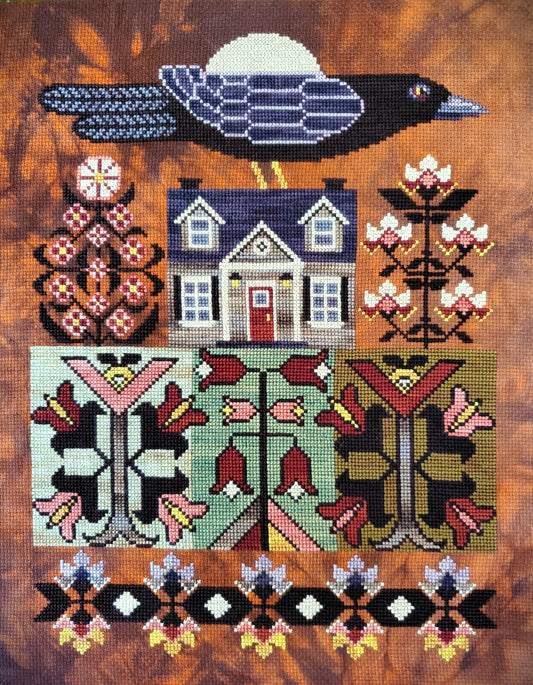 PREORDER Glenda's Garden - The Artsy Housewife - Cross Stitch Pattern