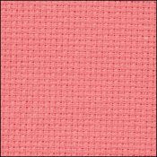 14 Count Aida - Coral - Zweigart Cross Stitch Fabric, Fabric, The Crafty Grimalkin - A Cross Stitch Store