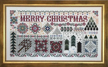 Christmas Quilts - Rosewood Manor Designs - Cross Stitch Pattern