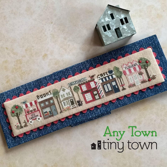 PRE-ORDER - Any Town Tiny Town - Heart In Hand Needleart - Cross Stitch Pattern, Needlecraft Patterns, Needlecraft Patterns, The Crafty Grimalkin - A Cross Stitch Store