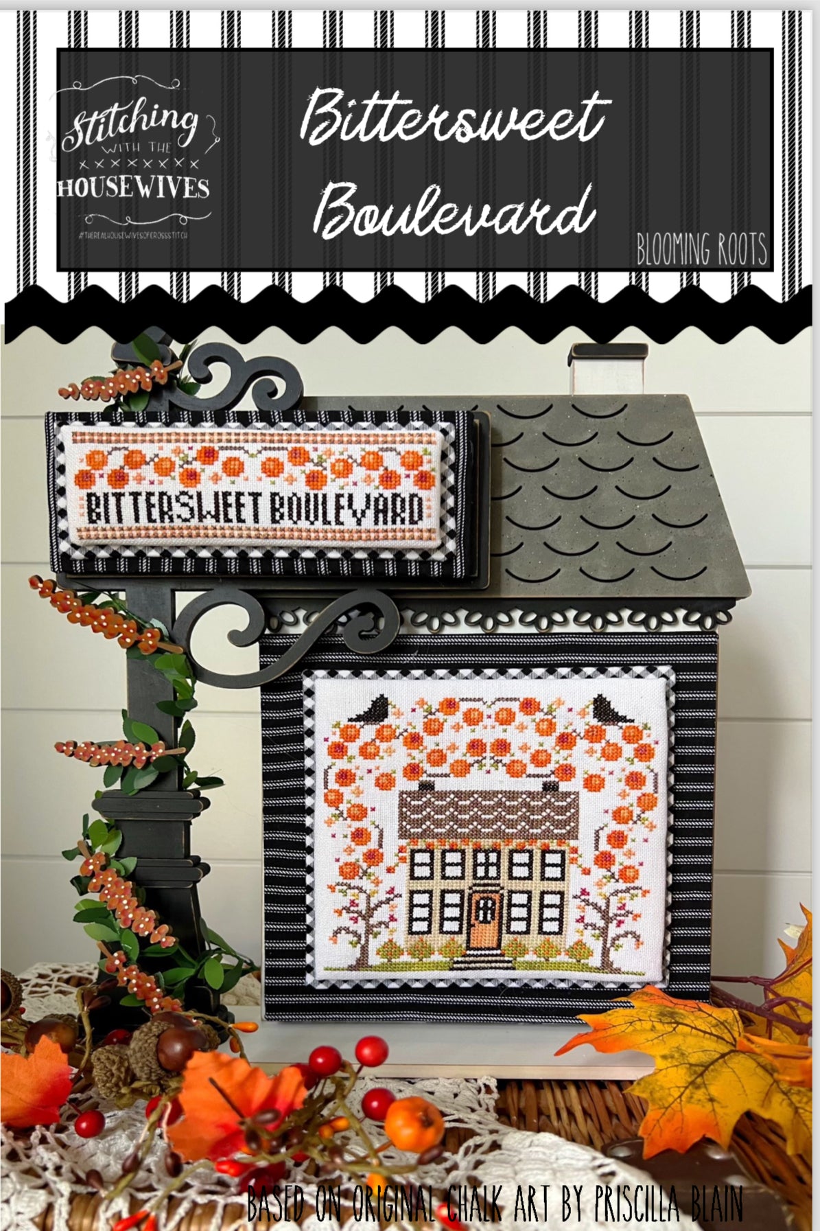 Bittersweet Boulevard - Stitching with the Housewives - Cross Stitch Pattern