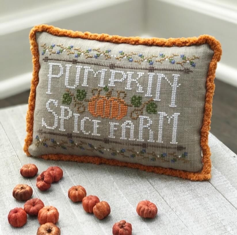 Pumpkin Spice Farm - Hands on Design - Cross Stitch Pattern, Needlecraft Patterns, Needlecraft Patterns, The Crafty Grimalkin - A Cross Stitch Store