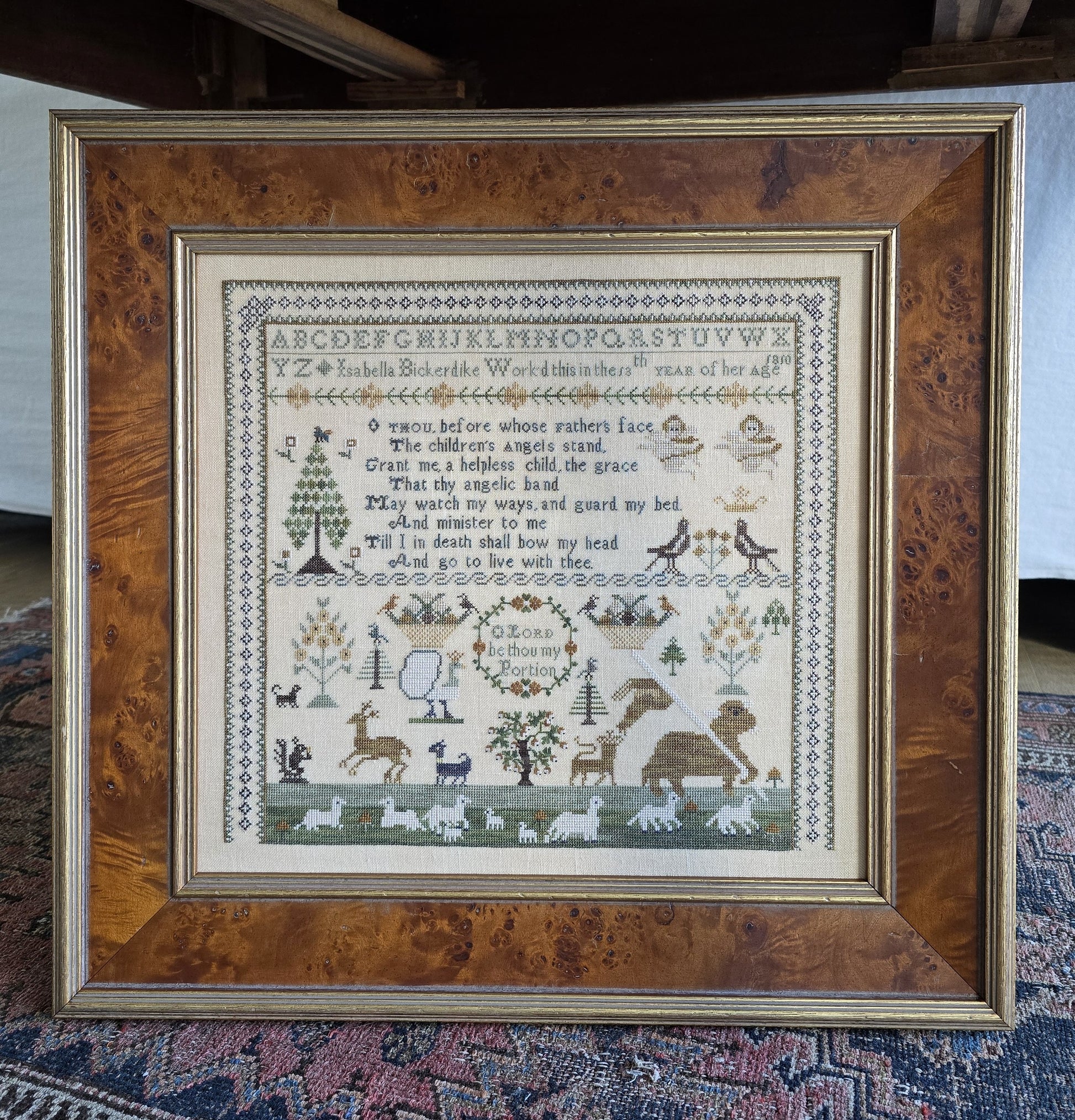 PREORDER Isabella Bickerdike 1810 - Samplers Not Forgotten - Cross Stitch Pattern, Needlecraft Patterns, The Crafty Grimalkin - A Cross Stitch Store