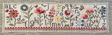 PREORDER Alphabet Garden Summer Set - Jeanette Douglas - Cross Stitch Pattern