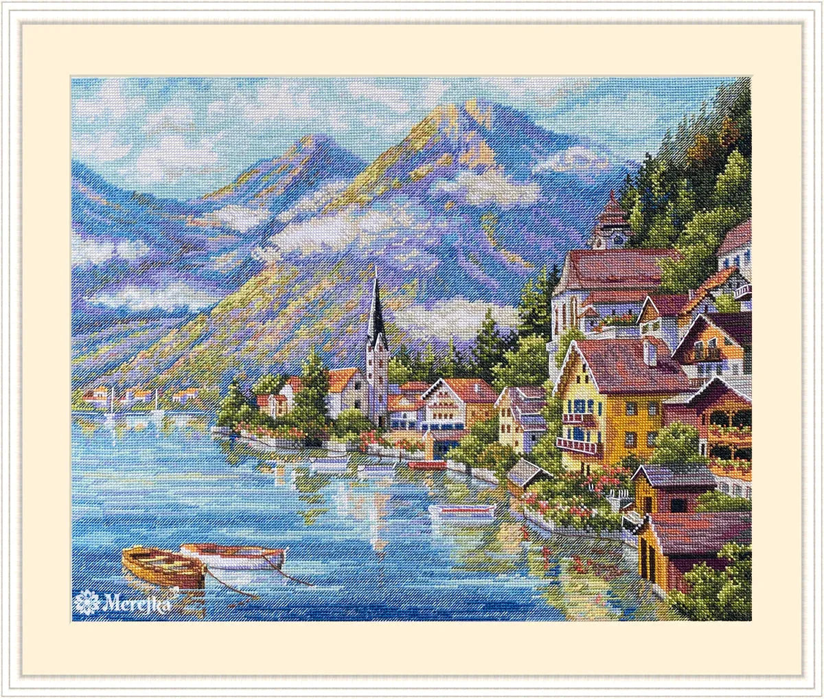 Alpine Village K-192 Counted Cross-Stitch Kit, The Crafty Grimalkin - A Cross Stitch Store