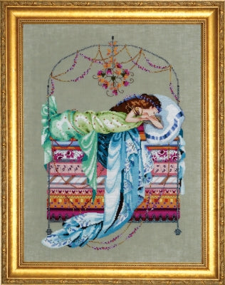 Sleeping Princess - Mirabilia Designs - Cross Stitch Pattern/Embellishments, Needlecraft Patterns, Needlecraft Patterns, The Crafty Grimalkin - A Cross Stitch Store