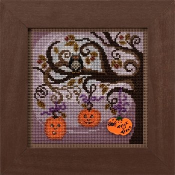 Pumpkin Tree - Mill Hill - Autumn 2020 Buttons and Beads, Needlecraft Kits, Needlecraft Kits, The Crafty Grimalkin - A Cross Stitch Store