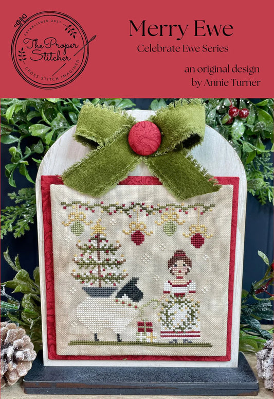 Merry Ewe - The Proper Stitcher - Cross Stitch Pattern