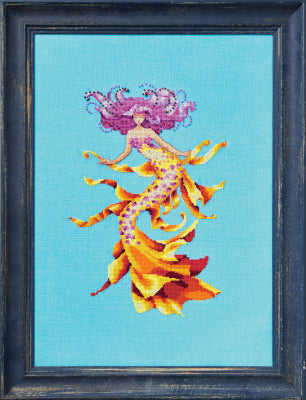 North Atlantic Mermaid - Nora Corbett - Cross Stitch Pattern/Embellishments, Needlecraft Patterns, Needlecraft Patterns, The Crafty Grimalkin - A Cross Stitch Store