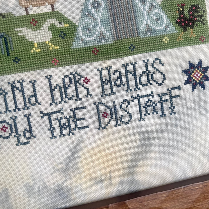 PRE-ORDER Proverbs 31:19 - Dirty Annie's - Cross Stitch Pattern, Needlecraft Patterns, Needlecraft Patterns, The Crafty Grimalkin - A Cross Stitch Store