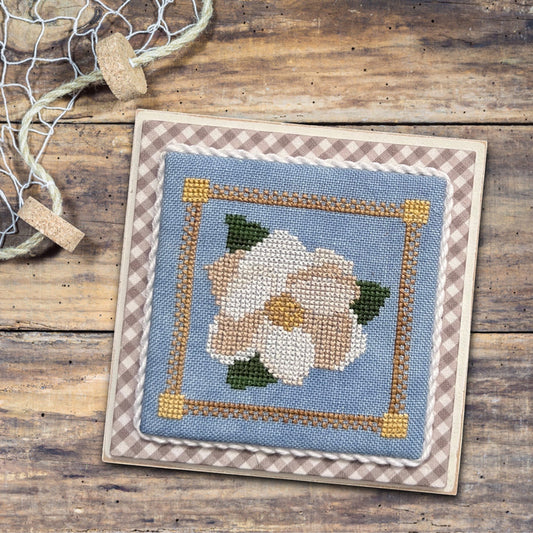 Southern Magnollia Gulf Coast Treasures - Dirty Annie's - Cross Stitch Pattern, Needlecraft Patterns, Needlecraft Patterns, The Crafty Grimalkin - A Cross Stitch Store