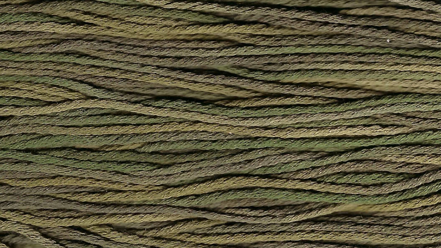 Swamp Grass #309 - 12 Stranded Silk Thread - Gloriana Silk, Thread & Floss, The Crafty Grimalkin - A Cross Stitch Store