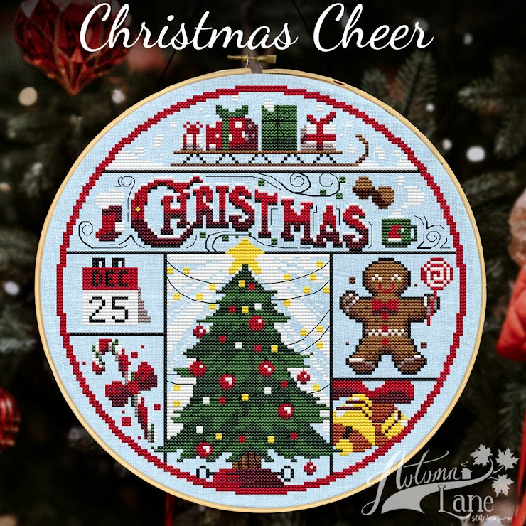 Christmas Cheer - Autumn Lane - Cross Stitch Pattern