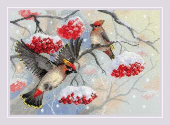 Winter Whispers - Riolis - Cross Stitch Kit, Needlecraft Kits, Needlecraft Kits, The Crafty Grimalkin - A Cross Stitch Store