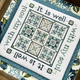 It Is Well - Sweet Wing Studio - Cross Stitch Pattern, Needlecraft Patterns, Needlecraft Patterns, The Crafty Grimalkin - A Cross Stitch Store