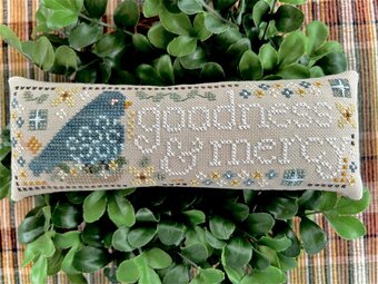 Goodness and Mercy - Sweet Wing Studio - Cross Stitch Pattern, Needlecraft Patterns, Needlecraft Patterns, The Crafty Grimalkin - A Cross Stitch Store