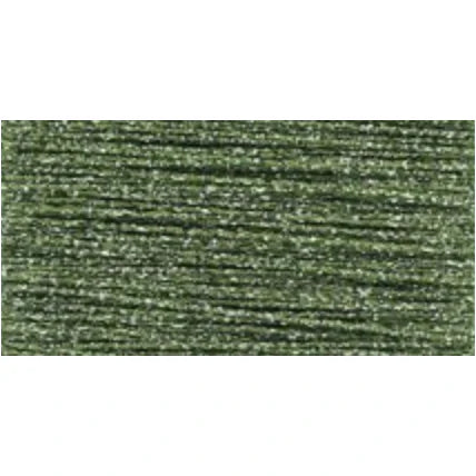 PB97 - Moss Green  Petite Treasure Braid  -  Rainbow Gallery, The Crafty Grimalkin - A Cross Stitch Store