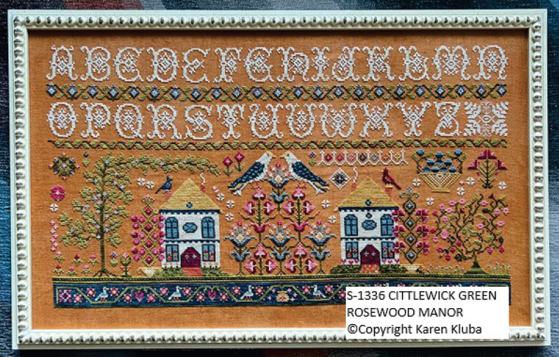 CITTLEWICK GREEN by Rosewood Manor Designs - Cross Stitch Pattern