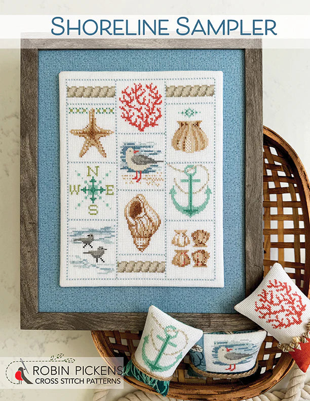 Shoreline Sampler - Robin Pickens Cross Stitch Patterns