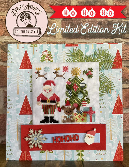 Ho! Ho! Ho! Limited Edition Kit - Dirty Annie's - Cross Stitch Pattern