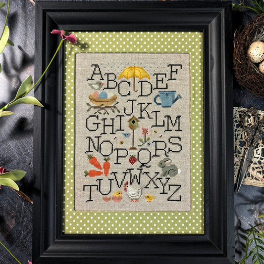 PREORDER Spring Sampler - Puntini Puntini - Cross Stitch Pattern, Needlecraft Patterns, The Crafty Grimalkin - A Cross Stitch Store