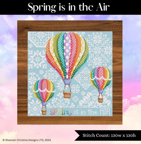 PREORDER Spring is in the Air - Shannon Christine - Cross Stitch Pattern, Needlecraft Patterns, The Crafty Grimalkin - A Cross Stitch Store