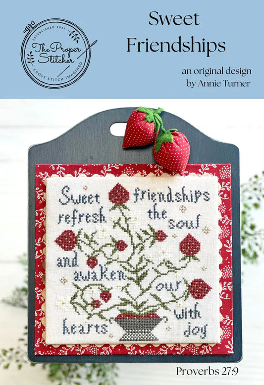 Sweet Friendships by The Proper Stitcher - Cross Stitch Pattern