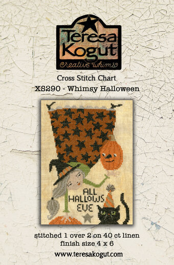 Whimsy Halloween  - Teresa Kogut - Cross Stitch Pattern