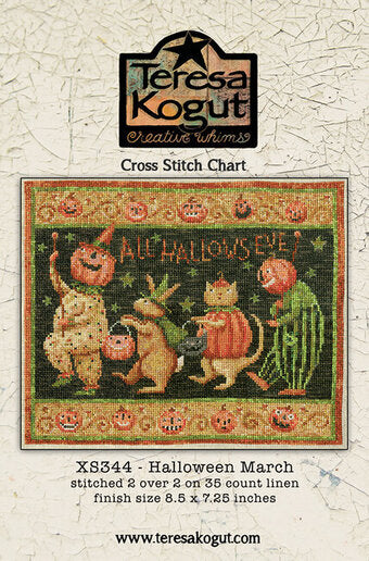 Halloween March  - Teresa Kogut - Cross Stitch Pattern