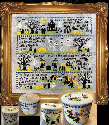 Sleepy Hollow Complete Series - Tiny Modernist - Cross Stitch Pattern, Needlecraft Patterns, Needlecraft Patterns, The Crafty Grimalkin - A Cross Stitch Store