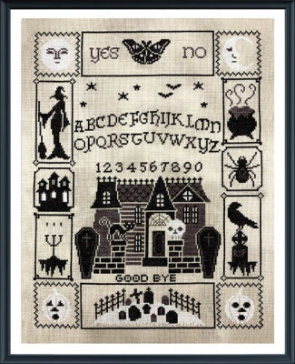 Halloween Ouija - Mystery Series Pack - Complete - Tiny Modernist - Cross Stitch Pattern, Needlecraft Patterns, Needlecraft Patterns, The Crafty Grimalkin - A Cross Stitch Store