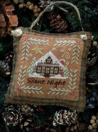 Silent Night - The Woolly Ewe - Cross Stitch Pattern, Needlecraft Patterns, Needlecraft Patterns, The Crafty Grimalkin - A Cross Stitch Store