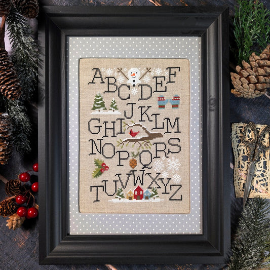 PREORDER Winter Sampler - Puntini Puntini - Cross Stitch Pattern, Needlecraft Patterns, The Crafty Grimalkin - A Cross Stitch Store