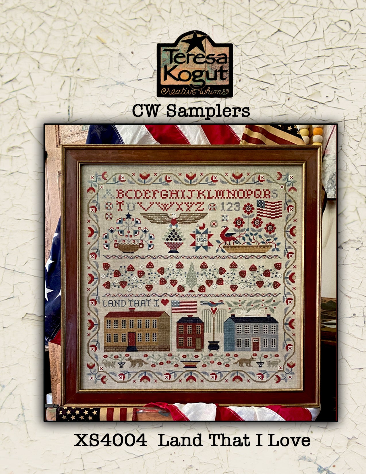 Land That I Love - Teresa Kogut - Cross Stitch Pattern