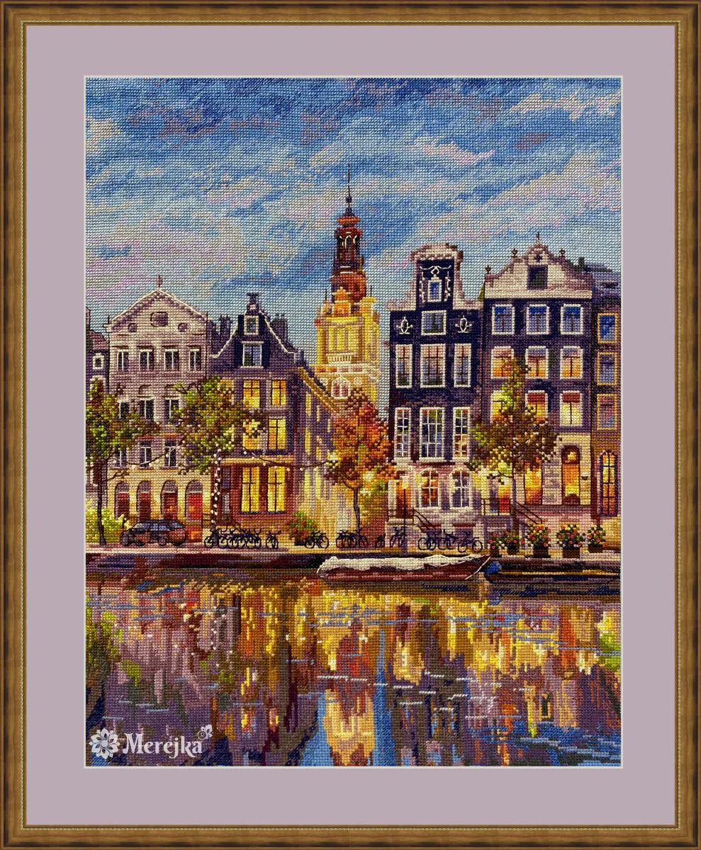 Amsterdam K-232 Counted Cross-Stitch Kit, The Crafty Grimalkin - A Cross Stitch Store