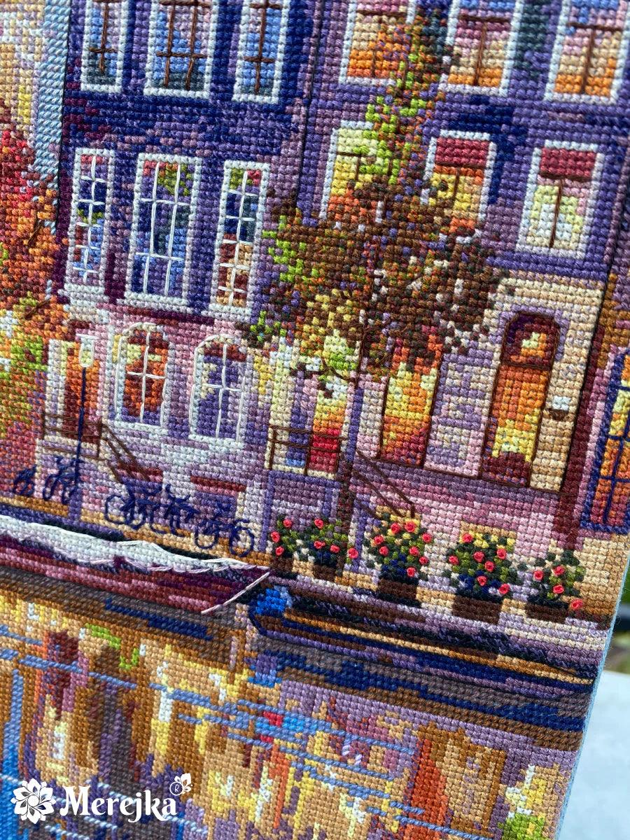 Amsterdam K-232 Counted Cross-Stitch Kit, The Crafty Grimalkin - A Cross Stitch Store