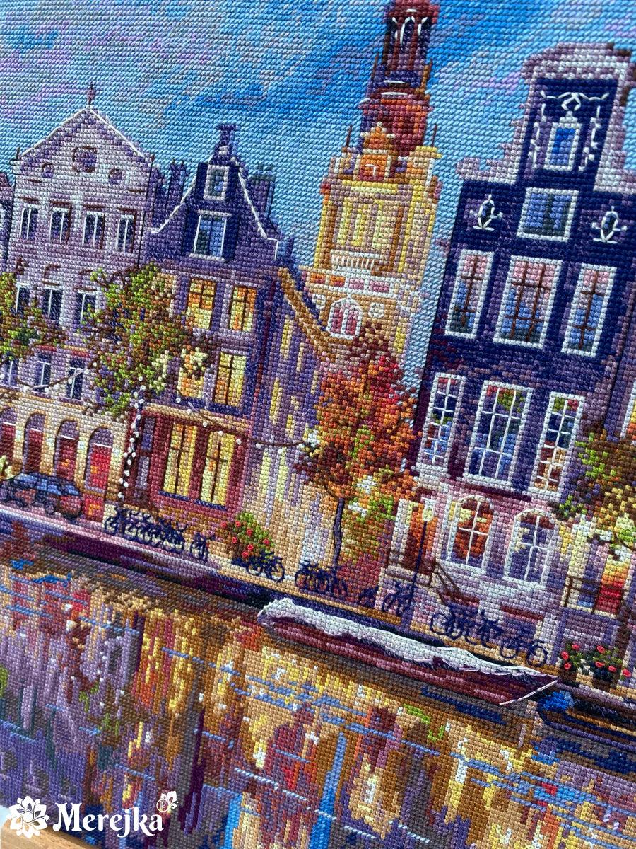 Amsterdam K-232 Counted Cross-Stitch Kit, The Crafty Grimalkin - A Cross Stitch Store