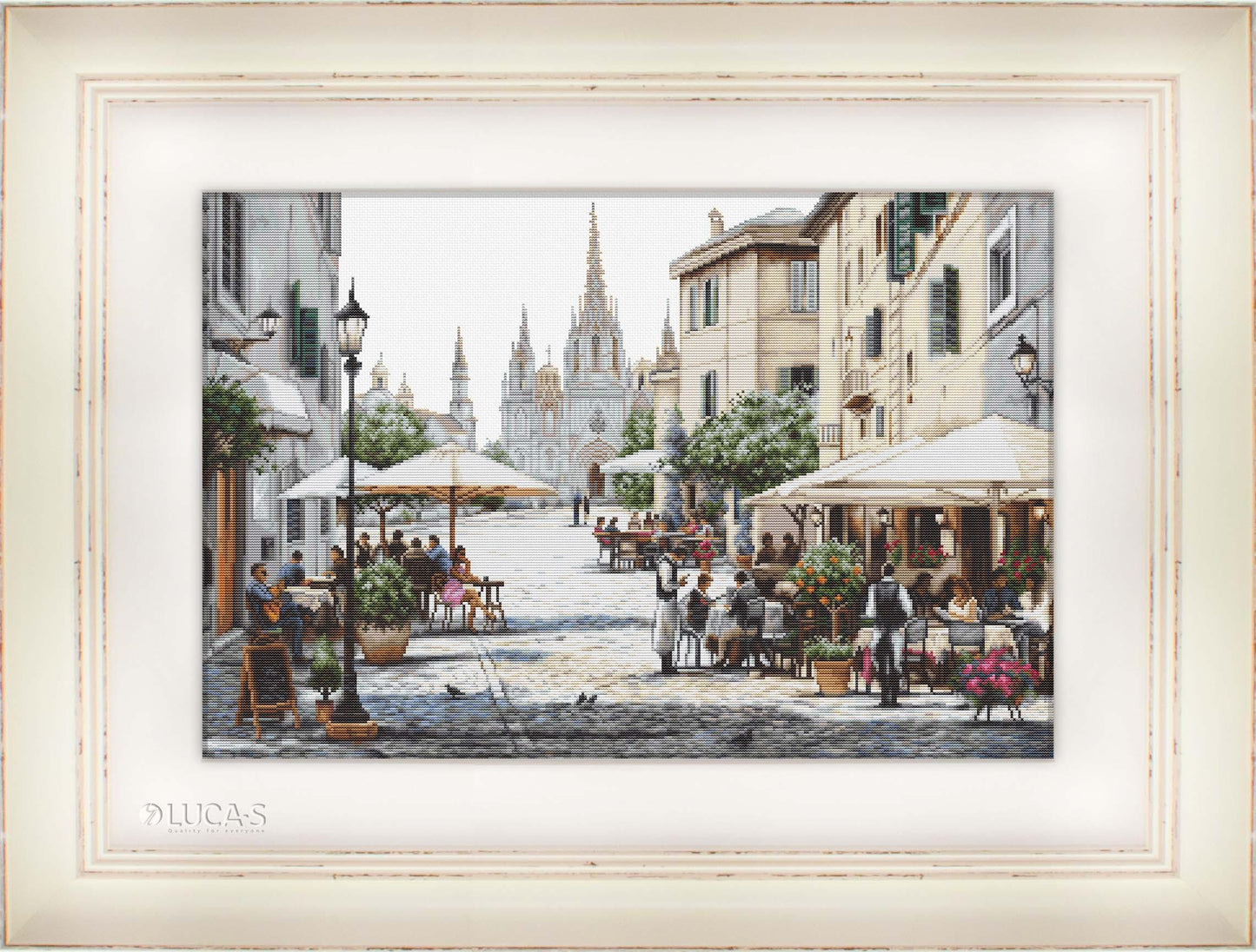 Barcelona Cathedral B2411L Counted Cross-Stitch Kit, The Crafty Grimalkin - A Cross Stitch Store