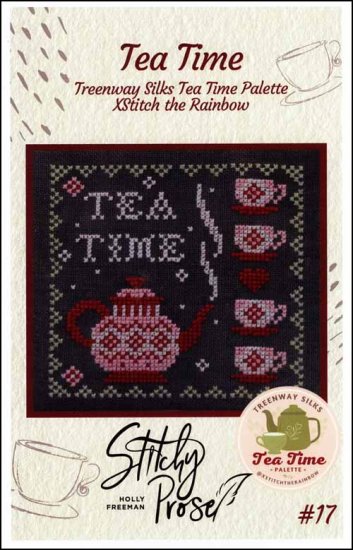 Tea Time - Stitchy Prose - Cross Stitch Pattern