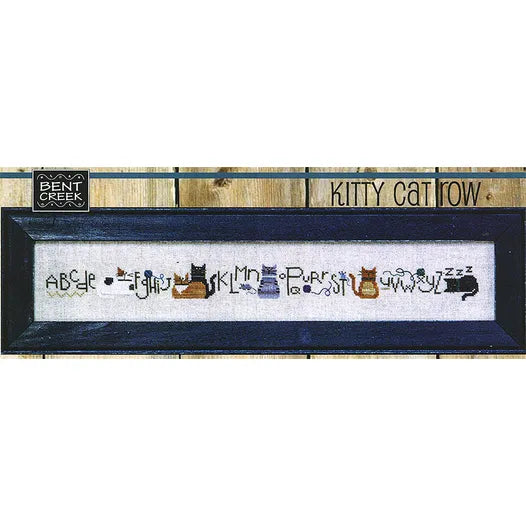 Kitty Cat Row - Bent Creek - Cross Stitch Pattern