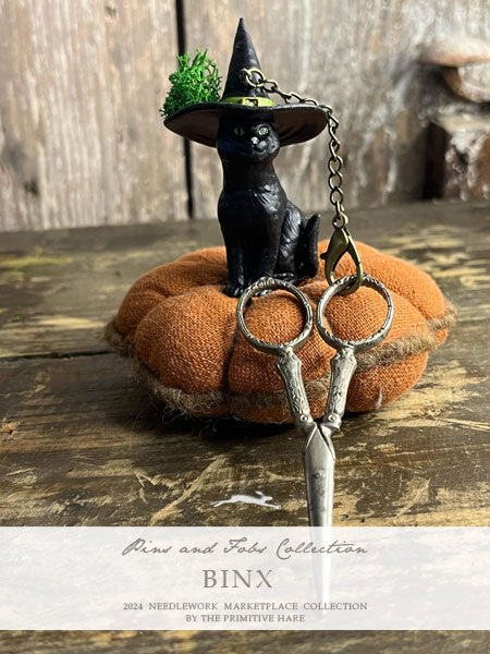 Binx Scissor Fob - Primitive Hare