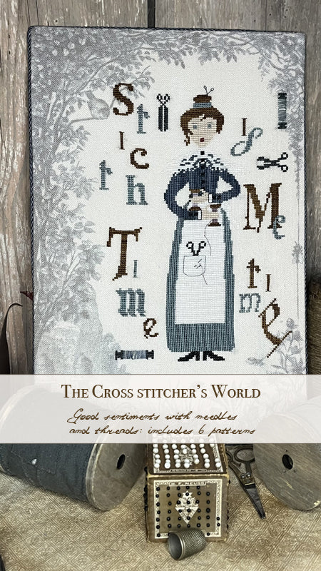 PRE-ORDER The Cross Stitcher's world BOOK - Primitive Hare - Cross Stitch Pattern, Needlecraft Patterns, Needlecraft Patterns, The Crafty Grimalkin - A Cross Stitch Store