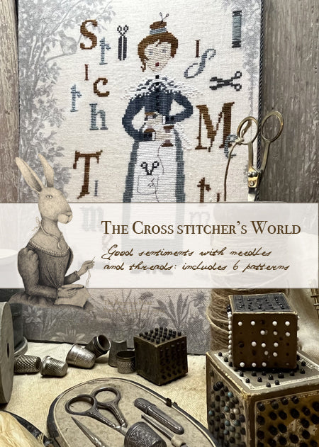 PRE-ORDER The Cross Stitcher's world BOOK - Primitive Hare - Cross Stitch Pattern, Needlecraft Patterns, Needlecraft Patterns, The Crafty Grimalkin - A Cross Stitch Store